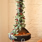 1p/2pcs/3pcs Christmas Artificial Flowers Garland, Xmas Artificial Red Berries Garland, Faux Hanging Vine Garland, Greenery Garland