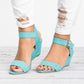 *Women Plus Size Wedges Adjustable Buckle Wedge Sandals - Veooy