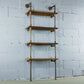 Four Shelf Wall Mounted Bookcase - Veooy