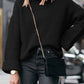 High Neck Loose Knit Sweater（3 colors）