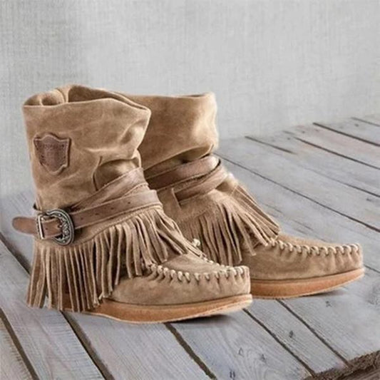 Casual Suede All Season Boots - Veooy