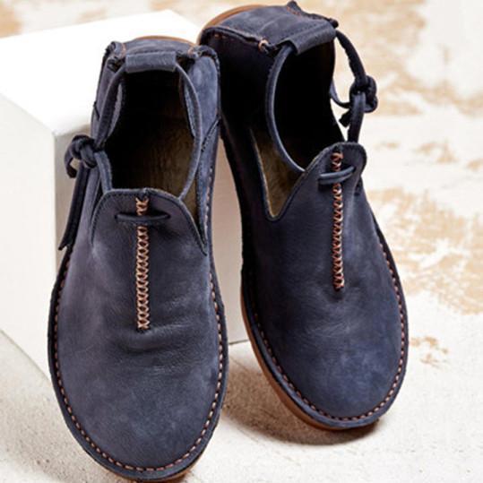Plain Round Toe Casual Travel Flat & Loafers *