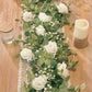 1pc 70.8in Artificial Eucalyptus Garland With Flowers