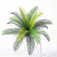 (2 PCS) 45cm Tropical Artificial Palm Tree Large Fake Cycas Plants Branch