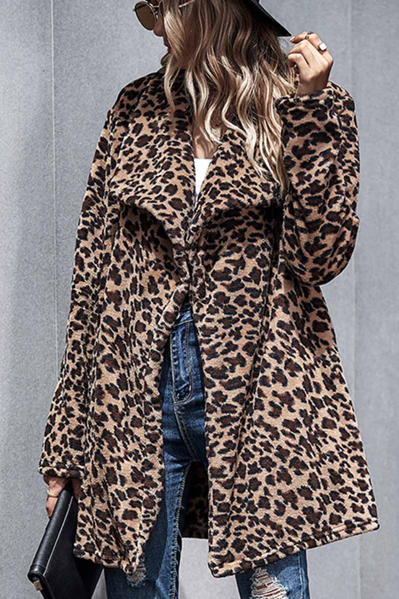 Sexy Leopard Long Coat 💖