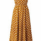 Polka Dot Round Neck Dress（5 colors） 💖