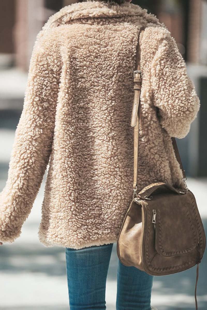 Winter Plush Coat Cardigan（3 colors）