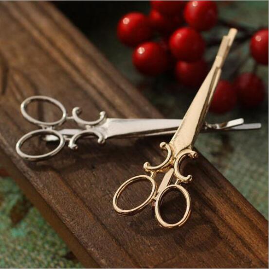 Small scissors hairpin #439