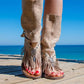 Flat Tassel Holiday Beach Sandals * - Veooy
