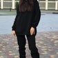 Tracksuits 2 Pieces Sets Street Style Sweatshirt Outfits For Women
