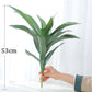 (2 PCS) 53cm 14Heads Large Artificial Succulent Plants Tropical