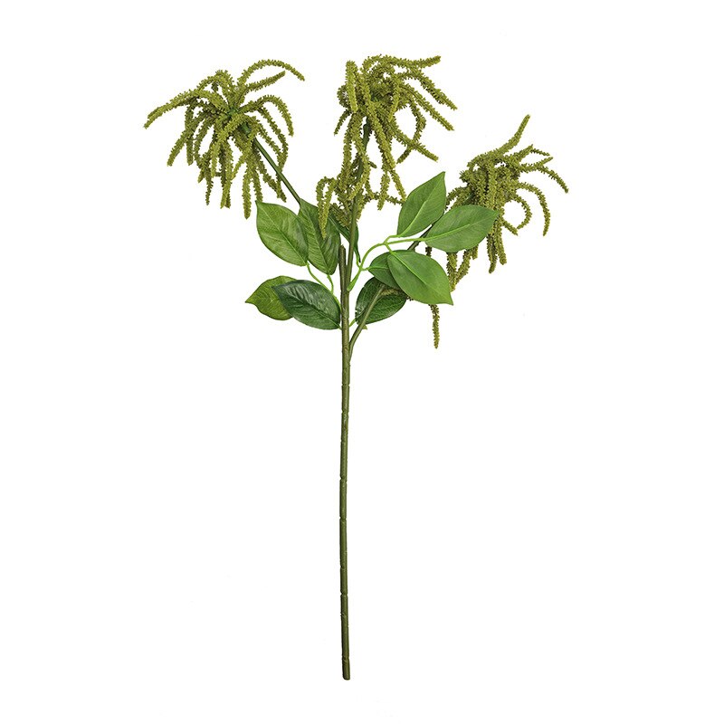 (2 PCS) 55cm 3 Heads Artificial Plants Tropical Wisteria Fruit Fake Tree