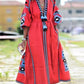 Vacation Tribal Printed Woman Maxi Dresses