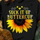 Sunflower Women's T Shirt Summer Letter Print Short Sleeve Loose Tops Blouse .*