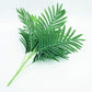 (2 PCS) 62cm 8 Heads Large Artificial Palm Tree Tropical Fake Plant Branch - Veooy