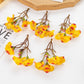 10pcs Simulated Flower 3-fork Small Rose Flower Wedding DIY Garland Material Headwear Accessories Fake Flowers Silk Flowers Bouquet Shoes, Hats And Hairpins Accessories