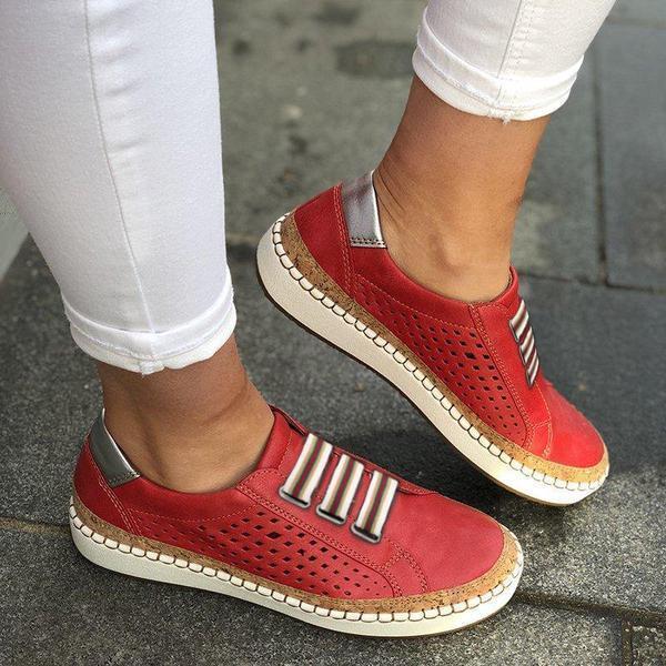 *Casual Comfortable Flat Sneakers - Veooy