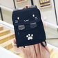 Kawaii Cat Canvas Backpack