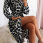 V Neck Sexy Leopard Dress（4 colors） VEOOY