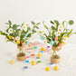 1pc Artificial Egg Branches 35CM/13.78inch Easter Egg Flower Branches Artificial Floral Picks Fake Bouquet