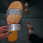 *Flat With Toe Ring Slip-On Spring Casual Slippers - Veooy