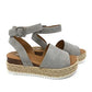 Summer Adjustable Buckle Platform Sandals *