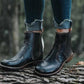 Women's Vintage Ankle Slip-on Short Boots