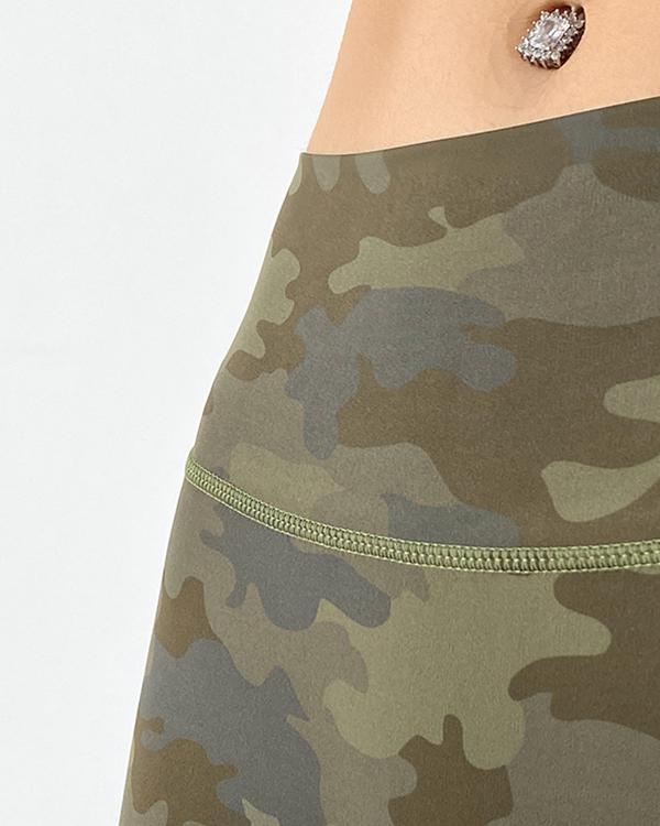 High Waist Camouflage Quick-drying Yoga Leggings - Veooy