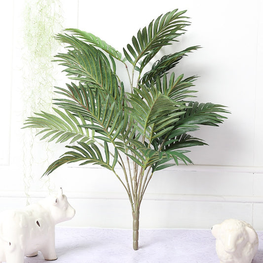 (2 PCS) 70cm 21 Heads Largre Tropical Palm Tree Artificial Plants Branch