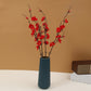 1pc Artificial Flowers, Artificial Plum Blossom Branch Silk Without Pots, Home Party Desktop Decor