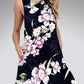 Floral Printed Fashion Sleeveless Mini Dress