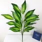(2 PCS) 75cm 26 Leaves Artificial Monstera Tropical Palm Tree