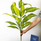 (2 PCS) 75cm 26 Leaves Artificial Monstera Tropical Palm Tree