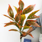 (2 PCS) 75cm 26Leaves Large Artificial Palm Plants Tropical Monstera Tree