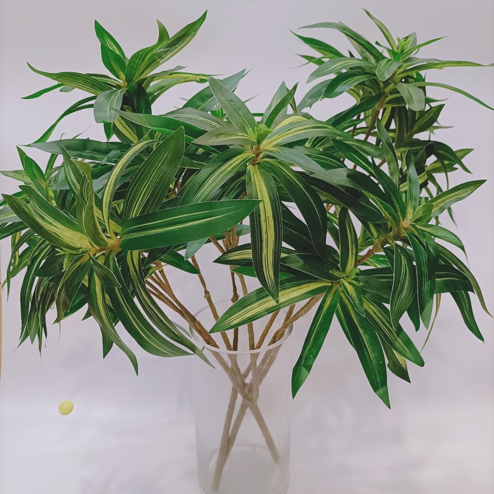 (2 PCS) 75cm Tropical Artificial Tall Plants Large Palm Tree Branch Fake