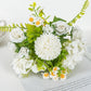 1pc Artificial Flowers Stem, Silk Hydrangea Rose, Fake Daisy Christmas Wedding Party Bouquet Vases For Home New Year's Decoration