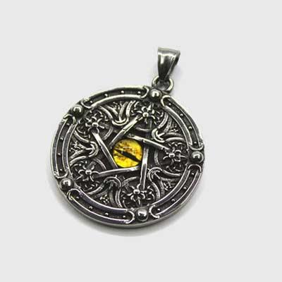 All-Seeing Eye Pentagram Necklace - Veooy