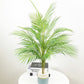 (2 PCS) 80-98cm 18 Heads Large Artificial Plants Tropical Fake Palm Tree