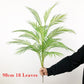 (2 PCS) 80-98cm Large Artificial Palm Tree Tropical Tall Plants Branch Fake Palm Leafs