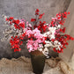 1pc Artificial Plants, Fake Gypsophila Stem Christmas Decorations For Home Wedding Bridal Festival Party Fake Plastic Flowers Valentine's Day Gifts Birthday Gifts