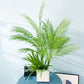 (2 PCS) 98cm Large Artificial Palm Tree Tropical Tall Plants - Veooy