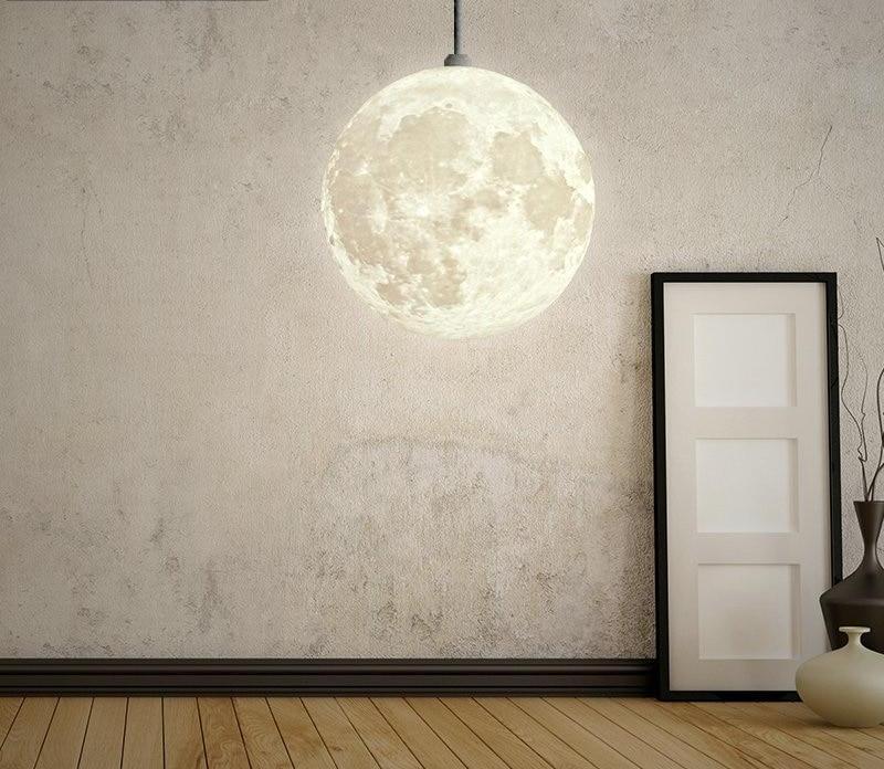 Full Moon 3D Hanging Lamp - Veooy