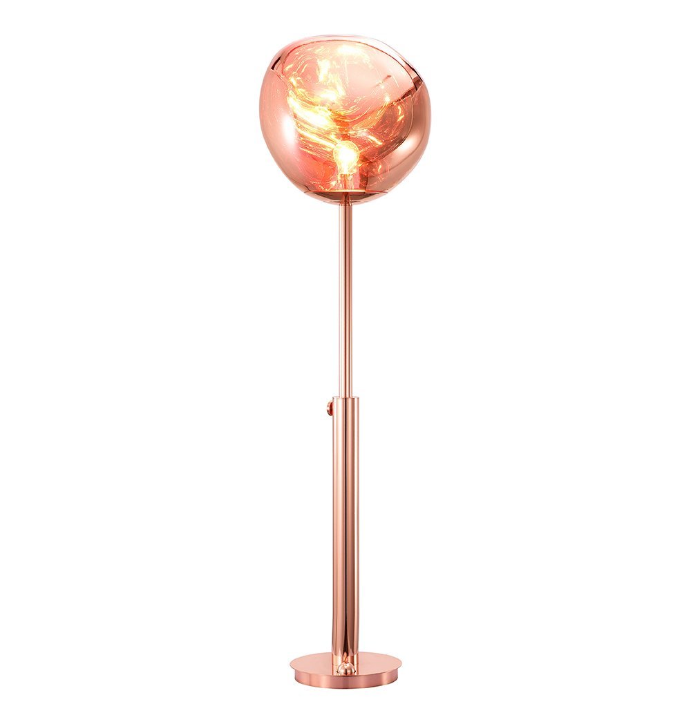 Matilda - Copper Lava Floor Lamp