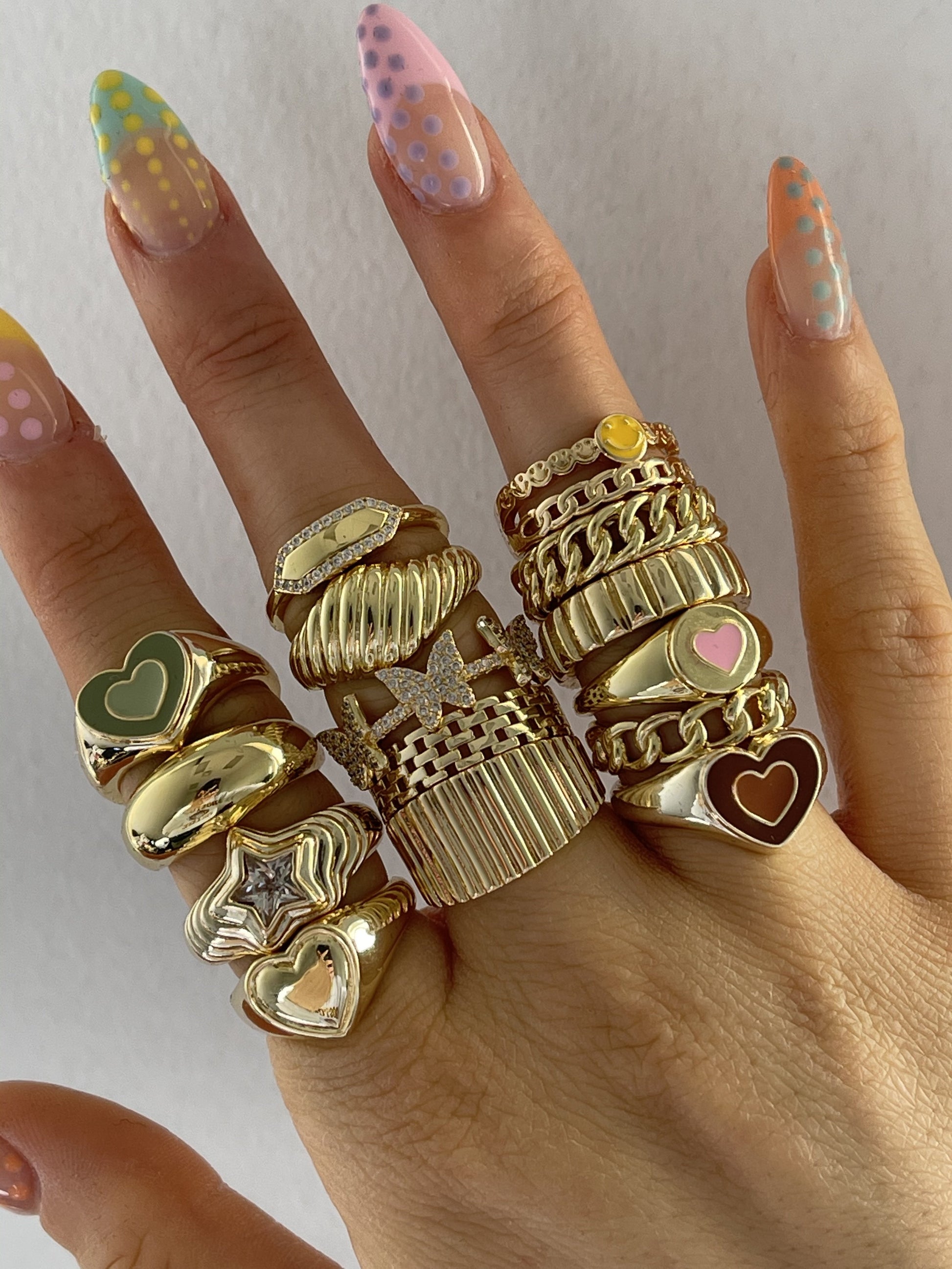 Butterfly Trio Ring - Veooy