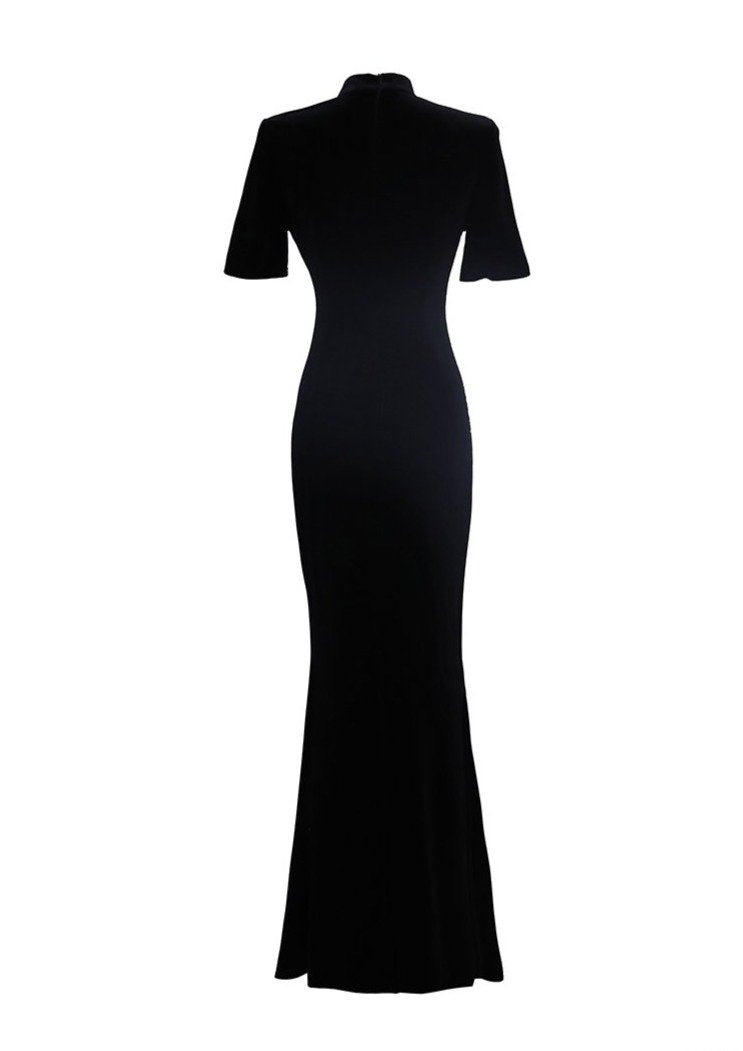 Meiling | Black Qipao Dress (MeilBlk01)