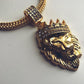 Alpha Lion - 18k Gold Plated Necklace - Veooy