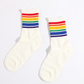 Rainbow Socks In Black &amp; White