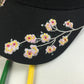 Embroidery Flower Hat - Veooy