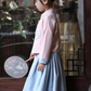 Moon Rabbit | Girl Pink Dress (KidRbtPin01)