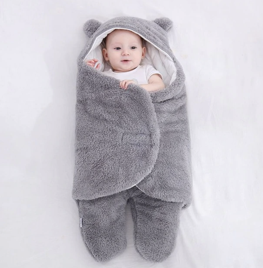Ultra-Soft Fluffy Baby Sleeping Bag